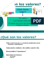 Valores y Actiudes