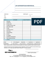 Form Kategori Individual