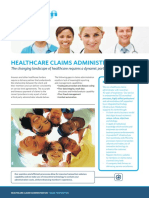 Healthcare claims administration value