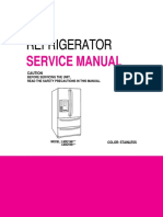 LG Refrigerator LMX21981ST Service Manual