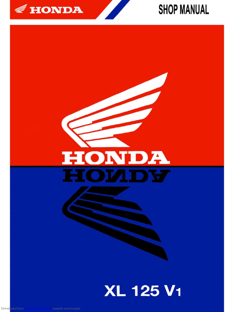 HONDA XL125S サービスマニュアル ホンダ（HONDA） XL125S サービスマニュアル 正規 中古 バイク 整備書