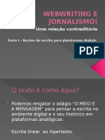Webwriting e Jornalismo!