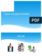 Tipos Ocupacionales