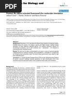 Source Code For Biology and Medicine: Faunus: An Object Oriented Framework For Molecular Simulation