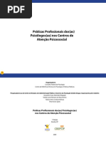 Livro Práticas Profissionais Dos Psicólogos Caps