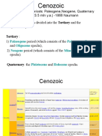 Lecture 4 Cenozoic