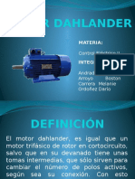 Motor Dahlander Presentación