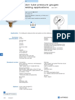 AFRISO 13-14 en p414-415 Bourdon Tube Pressure Gauges For Welding Applications