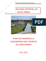 Santa Maria Plan de Desarrollo Concertado Distrital