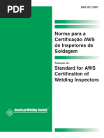 Norma p Certif Aws p Inspetores