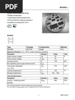 Silicon Switching Diode Array: BGX50A..