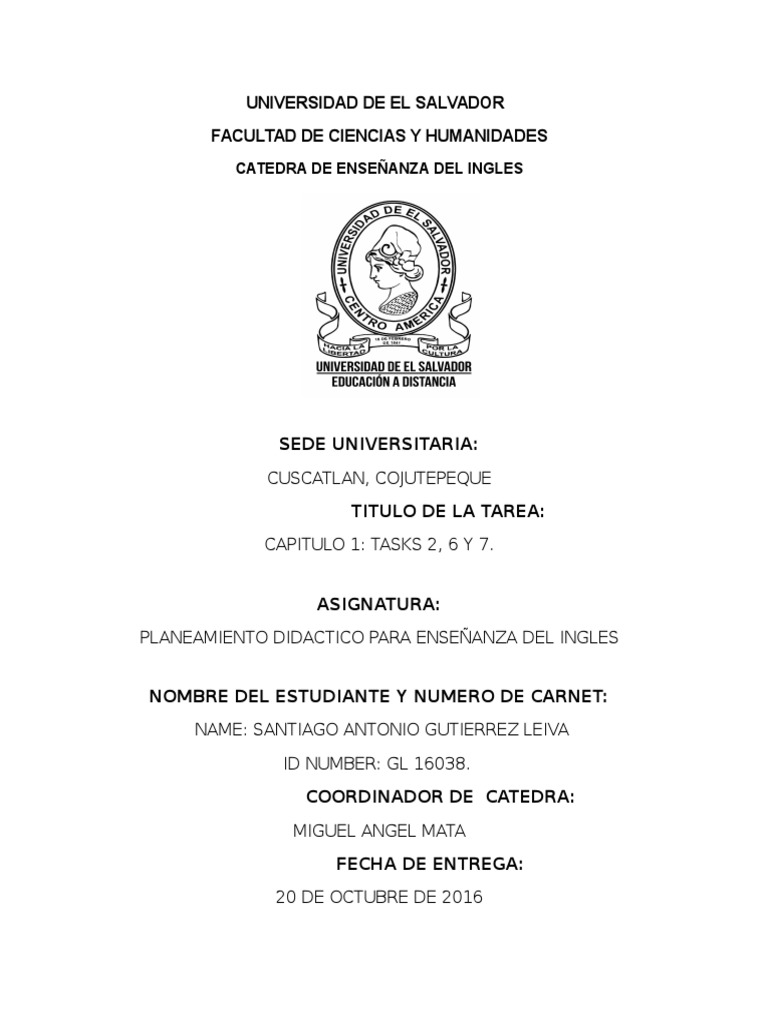 Work Of Didactic Planning One Pdf Lesson Plan Semiotics