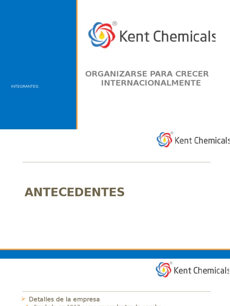 Estrategias de Crecimiento de Kent Chemicals | PDF | Marketing | Business