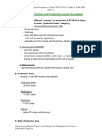 M3. - 2 - Criteria For Protection and Production Areas in Forestland