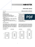 NT91315XL Series: Microcontroller For Monitor