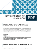 Instrumentos de Inversión
