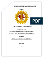 Sistema de Información de Mercado Jesus Alejandro Andrade Vidal 5°a