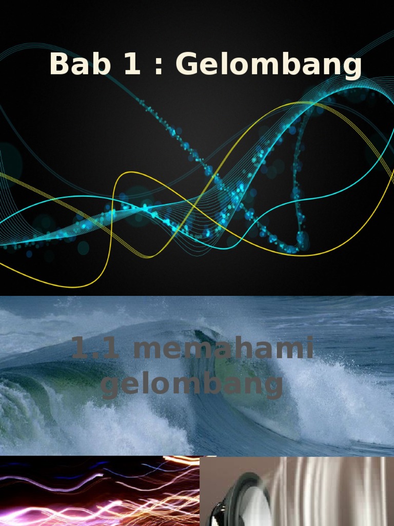Bab 1 Gelombang