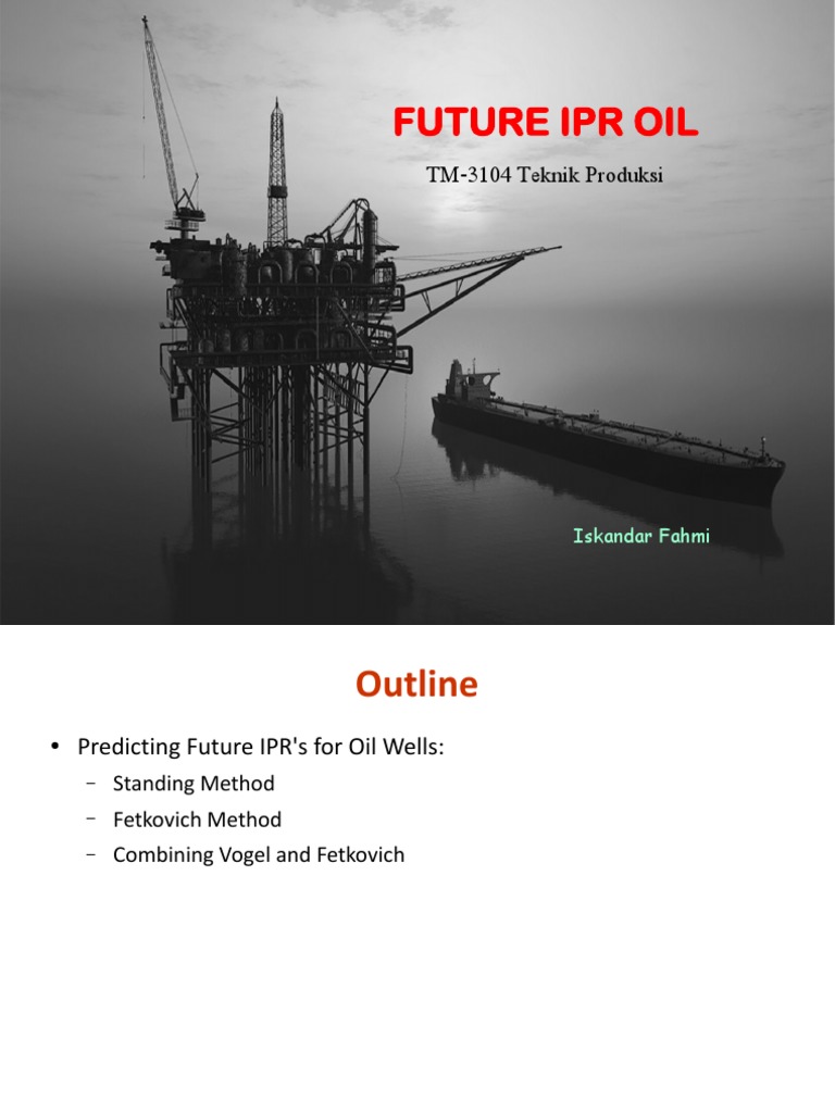 Future IPR Methods for Oil Wells | PDF | Applied Mathematics | Teaching ...