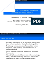 Tackling Curse of Dimensionality for Efficient CBIR