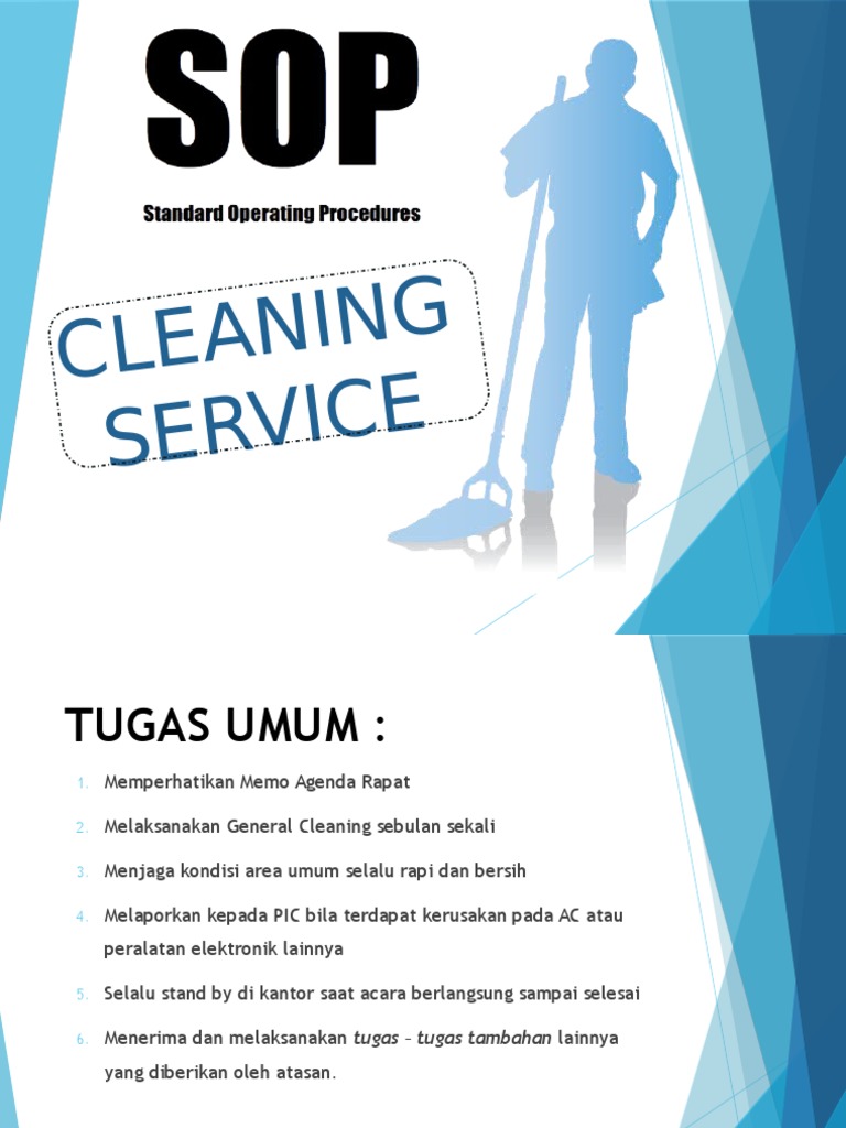SOP Cleaning Service PDF