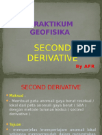 Praktikum Geofisika - Second Derivatifpptx