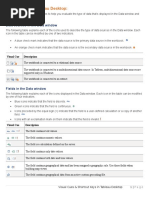 Visual Cues in Tableau Desktop