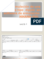 Simulación de Una Antena Tipo Dipolo en Software