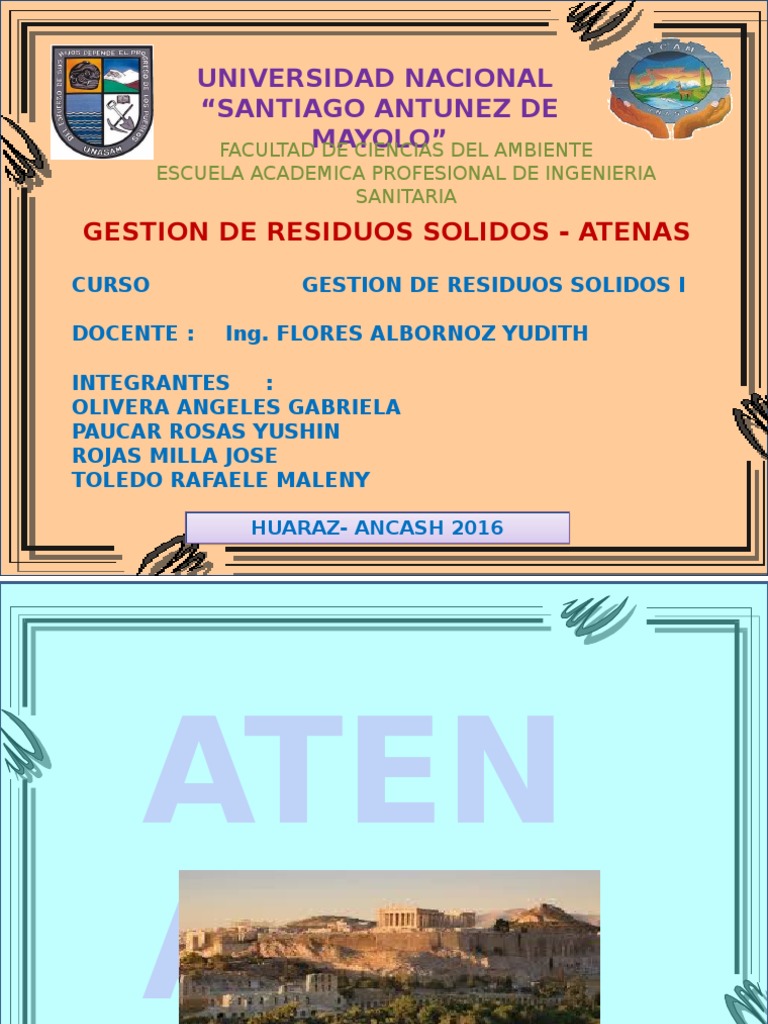 Gestión de Residuos en la Antigua Grecia | PDF | Atenas | Antigua Grecia