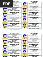 Tiket Cabutan Bertuah 1-500