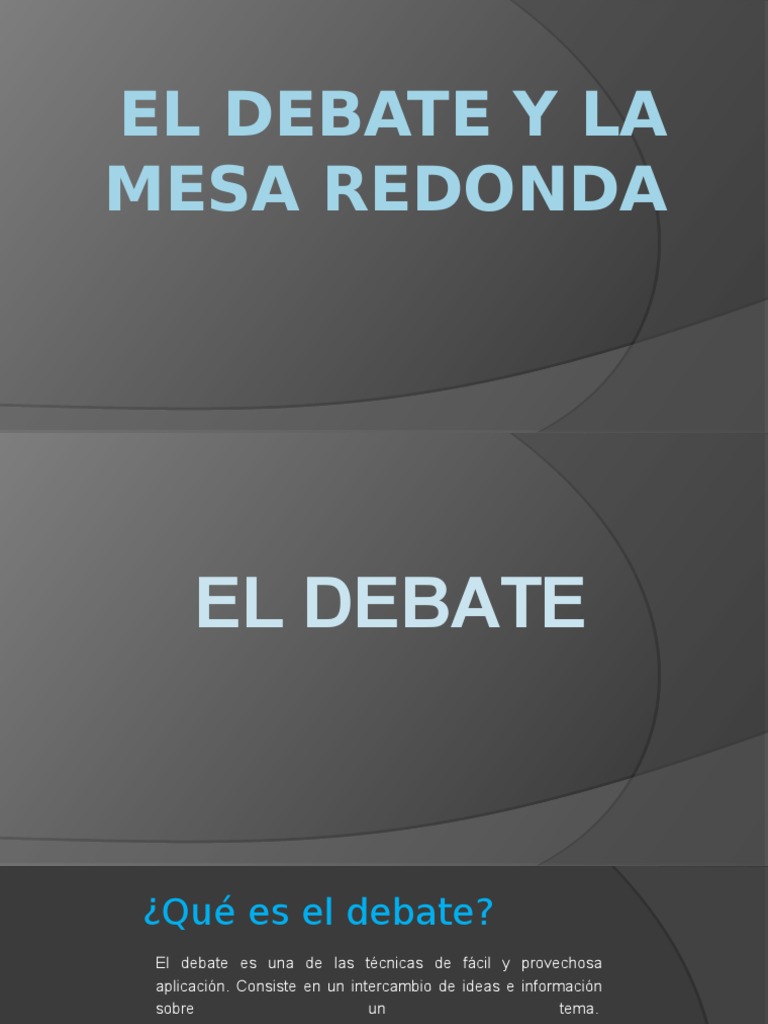 El Debate y La Mesa Redonda Ciencia y Tecnología Ciencia Prueba gratuita de 30 días Scribd