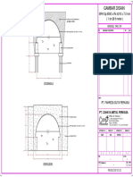 Gambar Desain Jembatan MPA Sp 8500 x Rs 4210 x 7.0 Mm