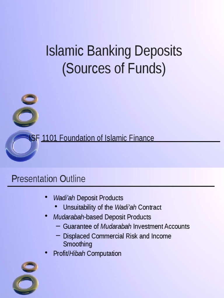 05 Islamic Banking - Deposits | PDF | Deposit Account | Islamic Banking ...