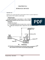 Chapter No.4 Hydraulic Devices