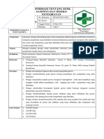 7.4.3.5 SPO Informasi TTG Efek Samping Dan Resiko Pengobatan