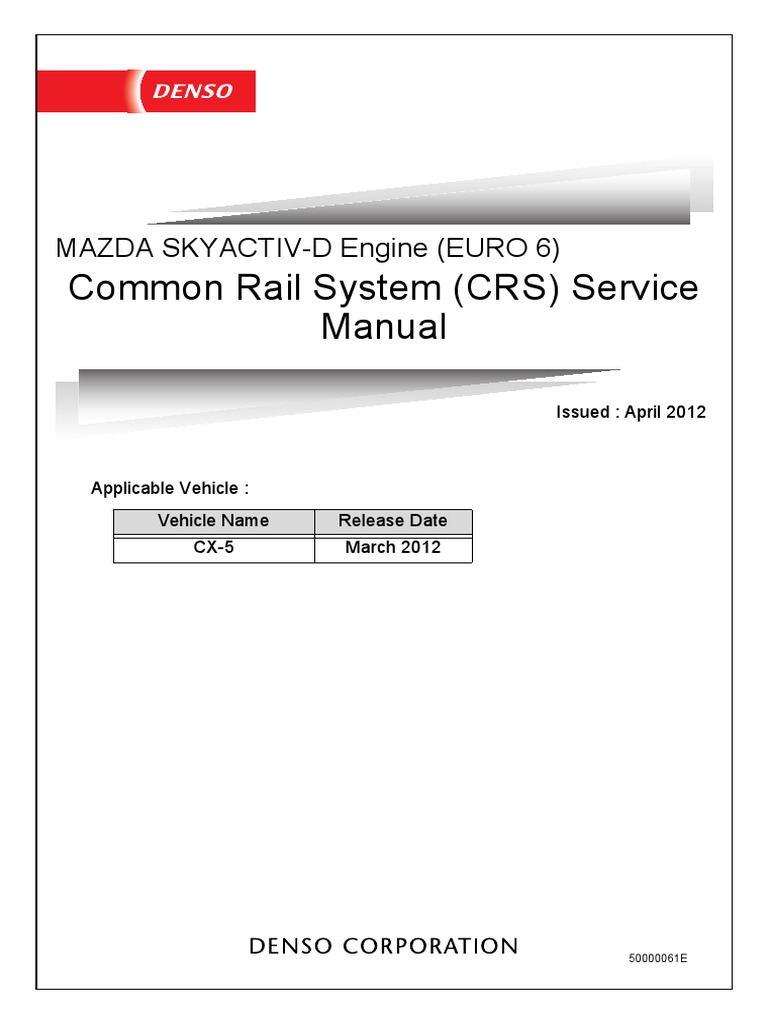 2012 MAZDA 3 SKYACTIV SERVICE MANUAL intelligence overview
