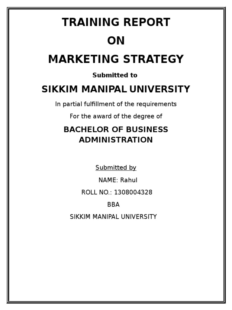 project-report-on-marketing-strategy-for-bba-pdf-strategic