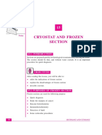 Cryostat and Frozen Section: Notes