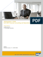 Administrator's Guide SAP ERP Financial Accounting and Operations 1.0