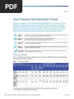 Cisco Firepower Next-Generation Firewall: Performance Highlights