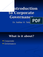 An Introduction To Corporate Governance