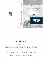 Ideas para Una Geografía de Las Plantas (A.V. Humboldt) PDF