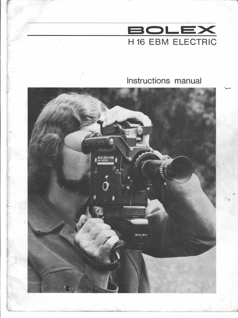 Bolex h16 Ebm Electric Manual | PDF