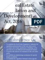 The Real Estate Regulatory Act 2016