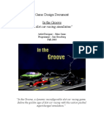 "A Slot Car Racing Simulation": Game Design Document in The Groove
