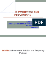 Suicide Awareness and Prevention