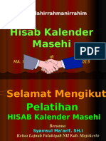 Jadwal Awal Bulan Masehi