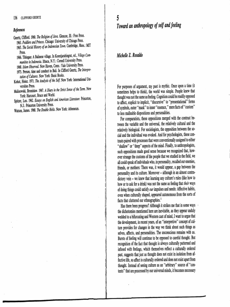 Michele Rosaldo 1 PDF PDF