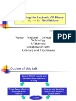 Measuring The Leptonic CP Phase in Oscillations