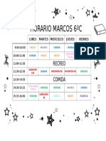 Horario 6ºC